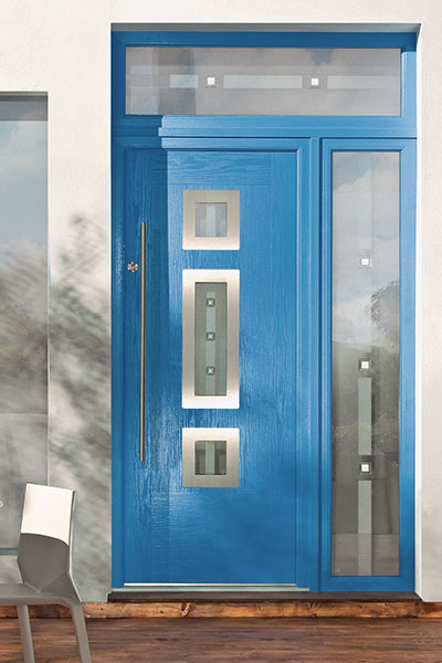 Composite entrance door