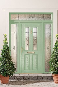 Composite door security