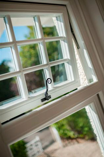 timber effect casement window