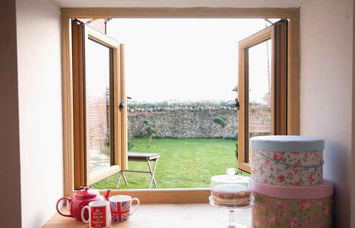 timber effect windows