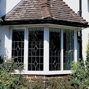 uPVC casement bay window