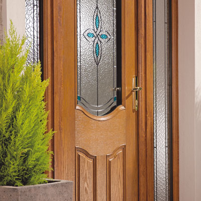 Composite entrance door