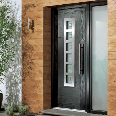 Composite entrance door