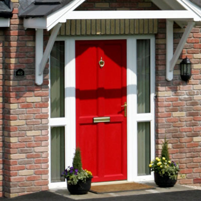 uPVC entrance door