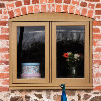 Timber effect windows