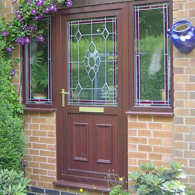 Brown Entrance Door