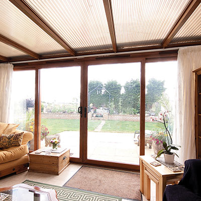 Lean-to conservatory