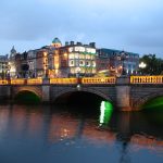 Dublin at night