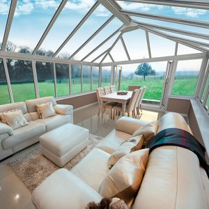 Conservatory interior view