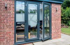 Anthracite Grey uPVC french door