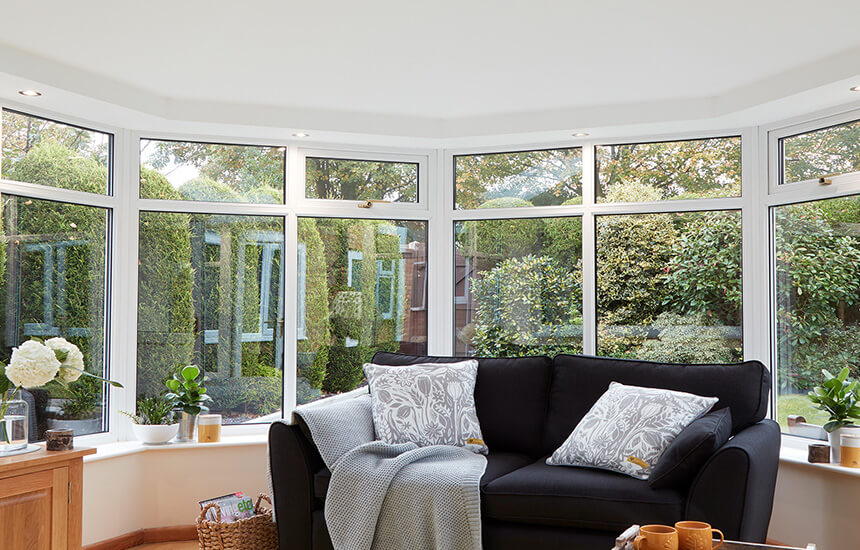 Interior view of a Victorian Sunroom