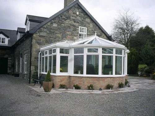 White uPVC Conservatory