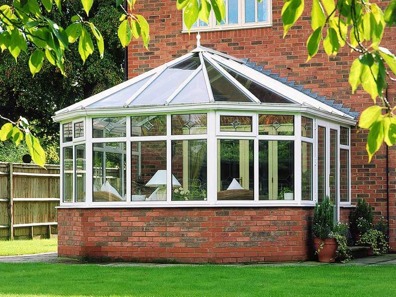 White uPVC Conservatory