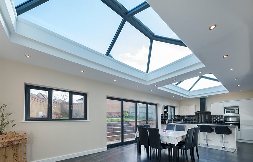 UltraSky Lantern Roof Interior