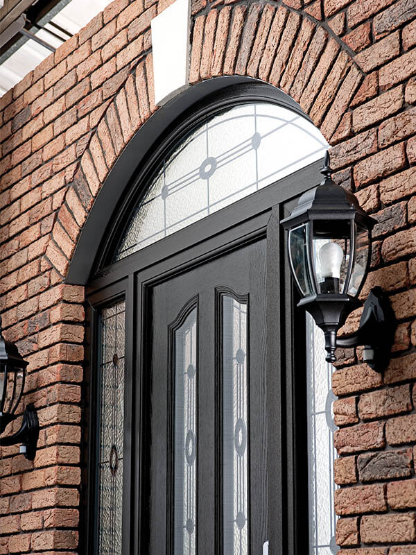 Black Composite Door