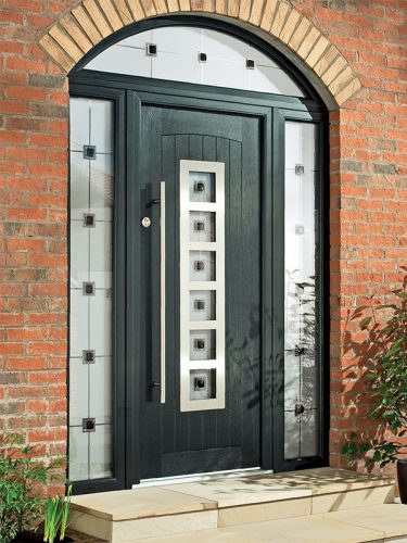 Black Composite Door