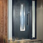 Black Entrance Door