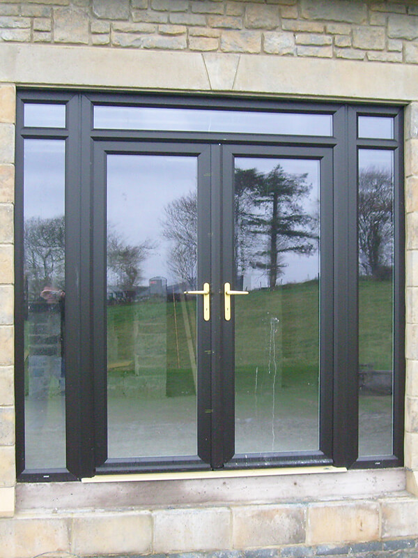 Black Patio Door
