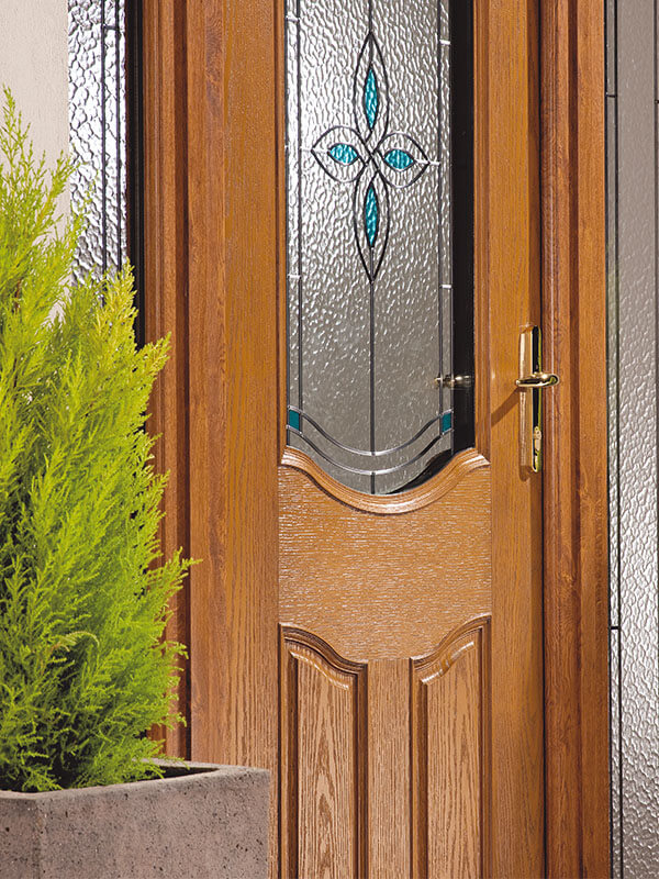 Brown Composite Door