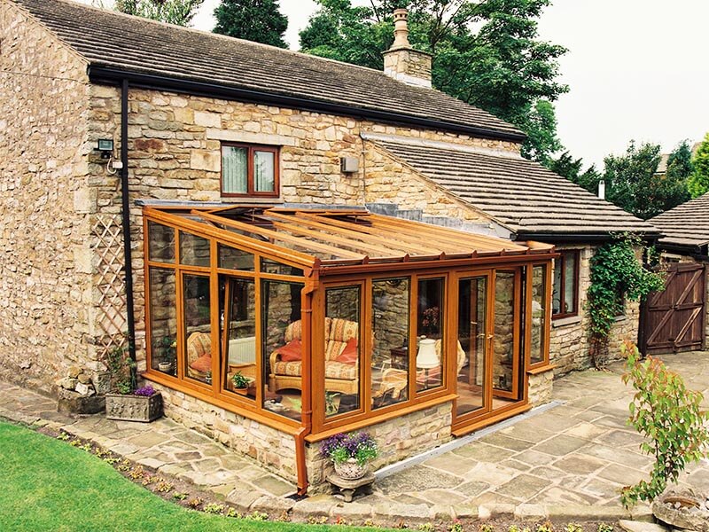 Attractive home in Dublin with a conservatory.