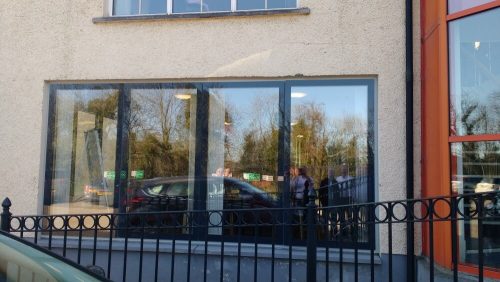 Large aluminium windows