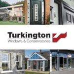 Turkington windows logo with image gallery surrounding