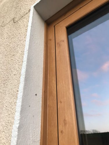 Flush sash windows