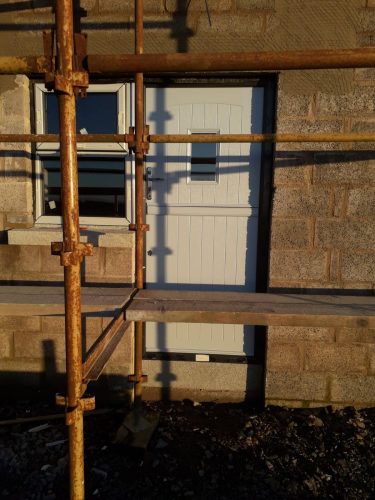 white stable door installation