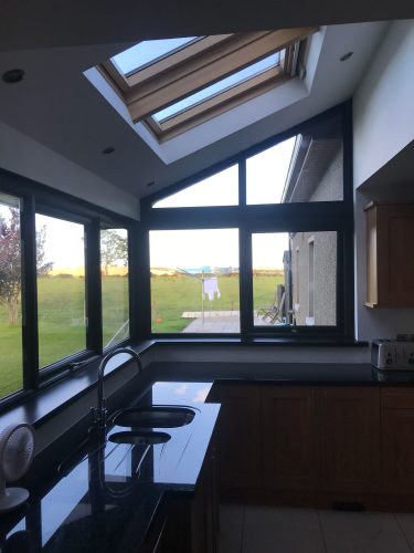 The Gallagher family's new windows