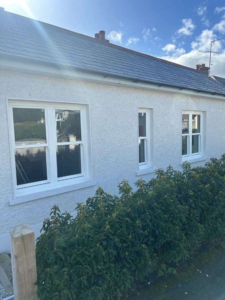 newly installed upvc sliding sash windows
