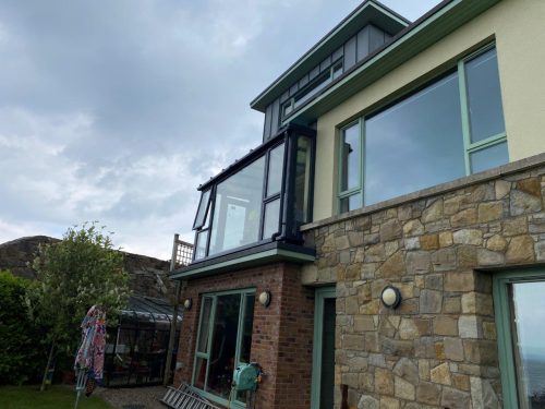 external view of conservatory installation by Turkington Windows