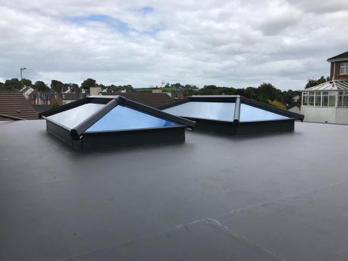 roof lantern installation by turkington windows