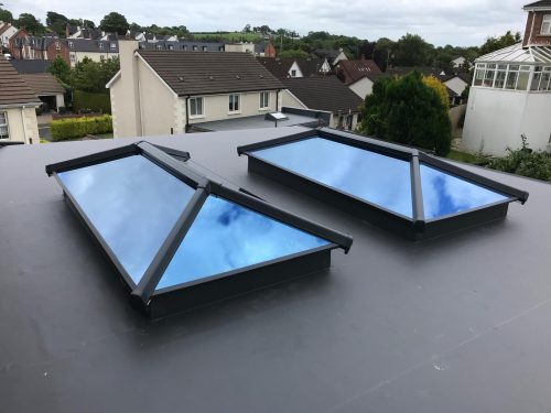 roof lantern installation by turkington windows